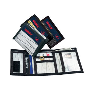 WALLET-SAILCLOTH CARBON