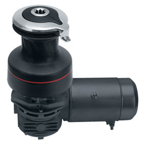 WINCH-RADIAL 2 SPD ELEC AL HORIZ LEFT 24V W/DFCB