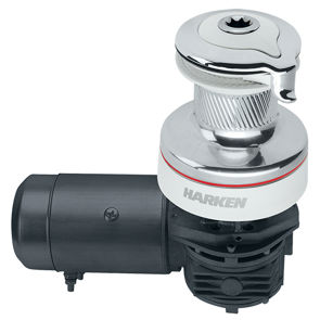 WINCH-RADIAL 2 SPD ELEC CHRM HORIZ LFT WHT RAL9003 12VW/DFCB