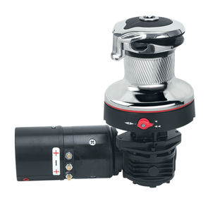 WINCH-RADIAL REWIND SELF-TAIL ELEC HORIZ LEFT MOUNT