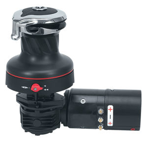 WINCH-RADIAL AL REWIND 12V HORIZ