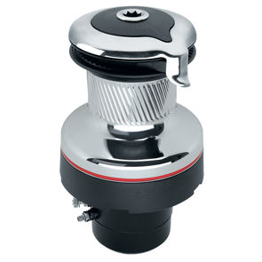 UNIPOWER RADIAL WINCH-CHROME 24V W/DFCB INCL