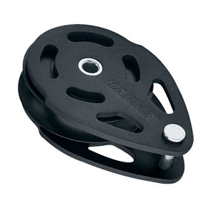 BLK-75MM NARROW TEARDROP MAST COLLAR