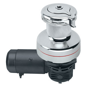 WINCH-RADIAL 3 SPD ST ELEC ALL CHROME 12V HORIZ LEFT(3 BOXES