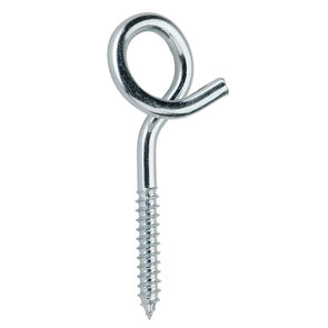 SCREW EYE-CURLED OPEN