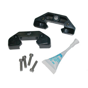 END CAP SET-MR NON-CB PLASTIC W/FST