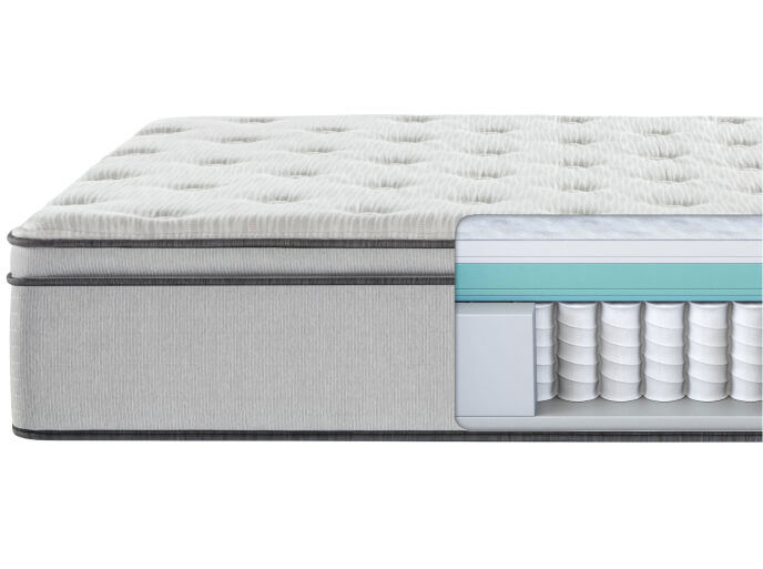 Beautyrest BR800 13.5" Plush Pillow Top Mattress Mattress Firm