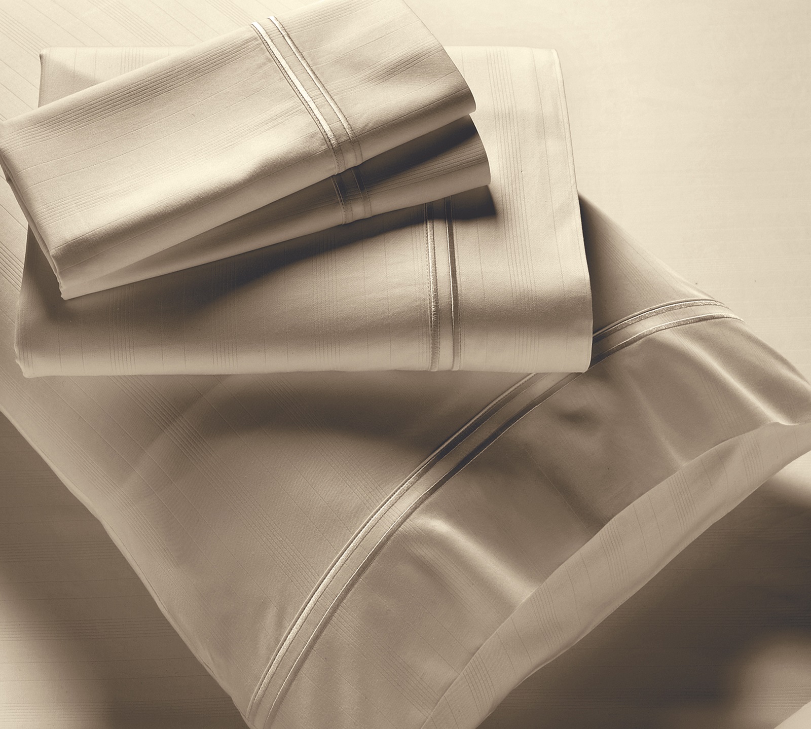 PureCare Pillowcase Set | Queen | Elements Premium Bamboo | Sand