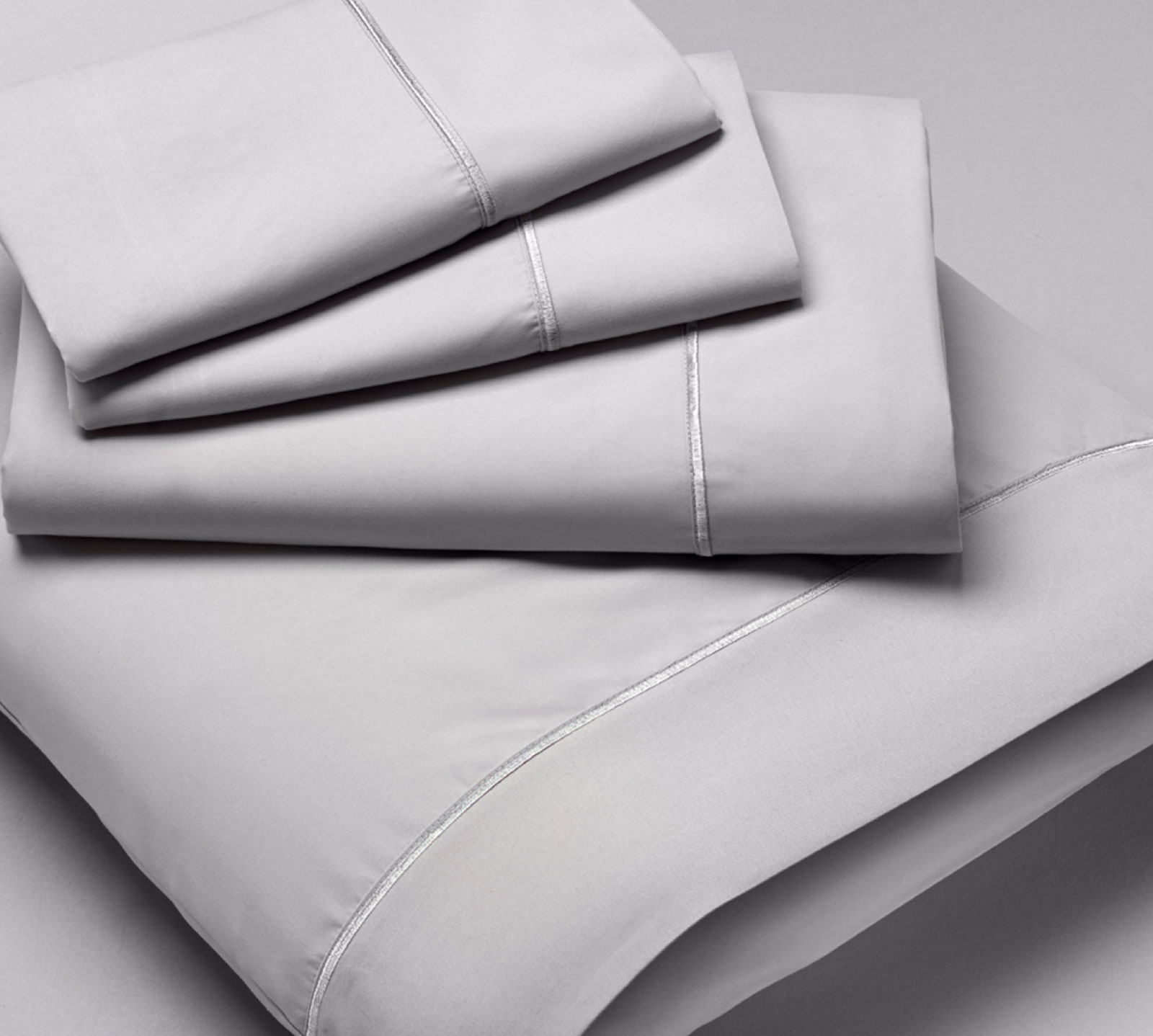 PureCare Full Luxury Microfiber Wrinkle Resistant Sheet Set | Dove Gray