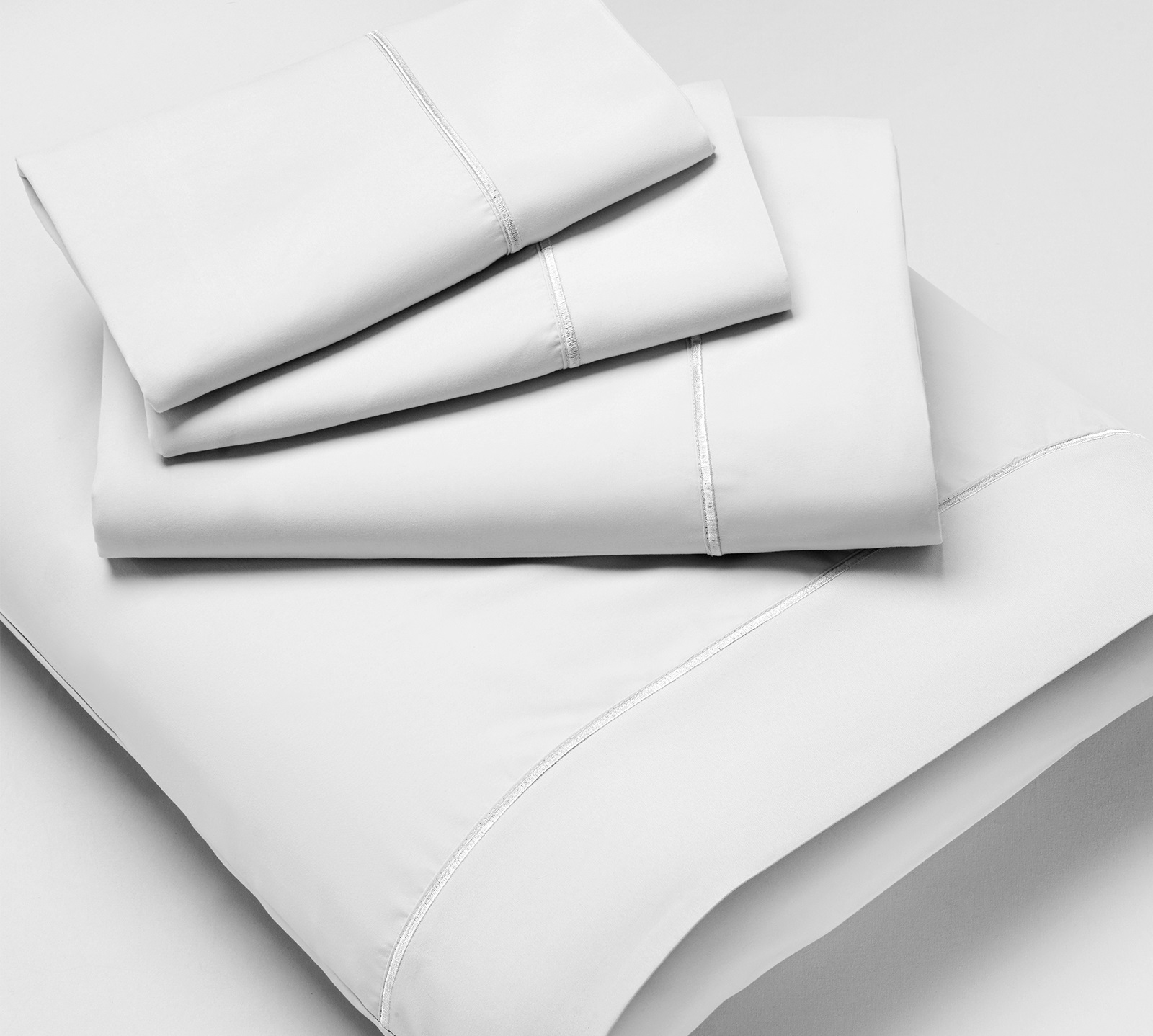 PureCare King Luxury Microfiber Wrinkle Resistant Pillowcase Set | White
