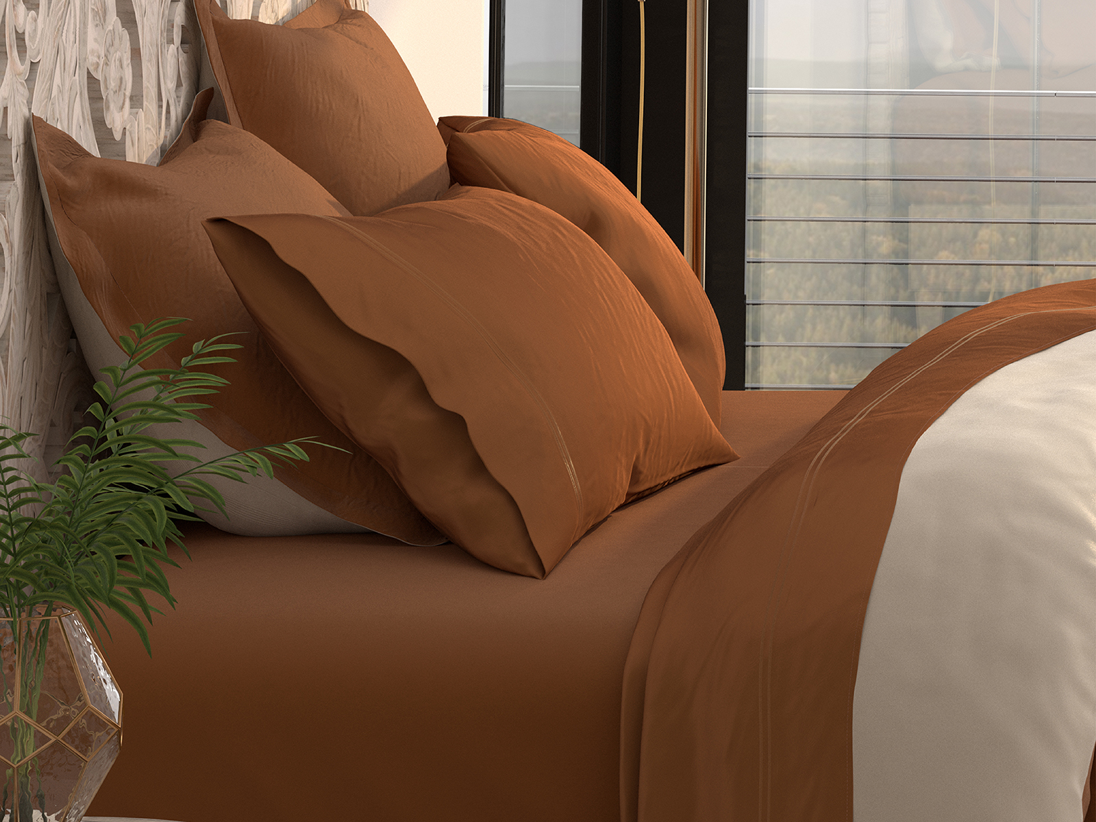 V000258923 PureCare Sheet Set | Split California King | Eleme sku V000258923