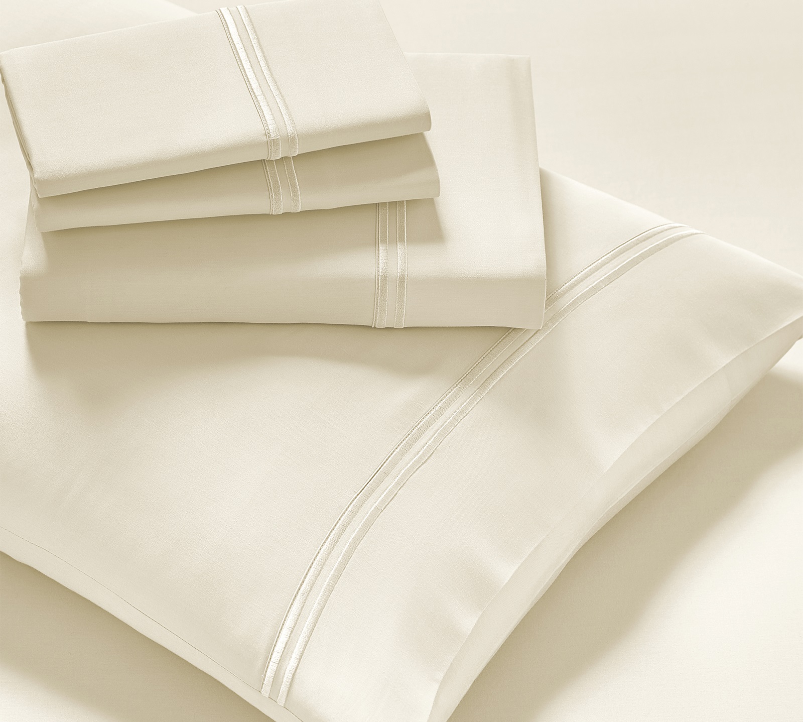 PureCare Pillowcase Set | King | Elements Premium Modal | Ivory