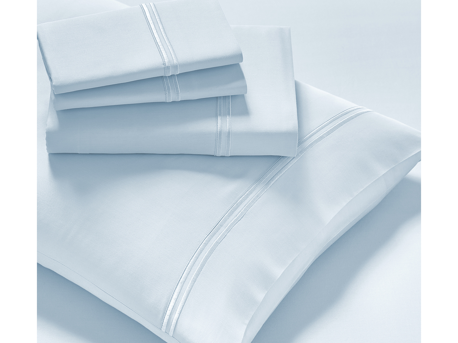 PureCare Pillowcase Set | Standard | Elements Premium Modal | Light Blue