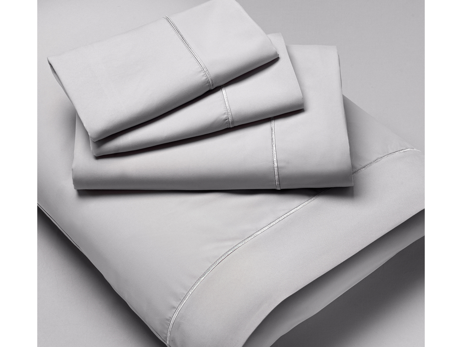 PureCare Standard Microfiber Pillowcase Set | Dove Gray