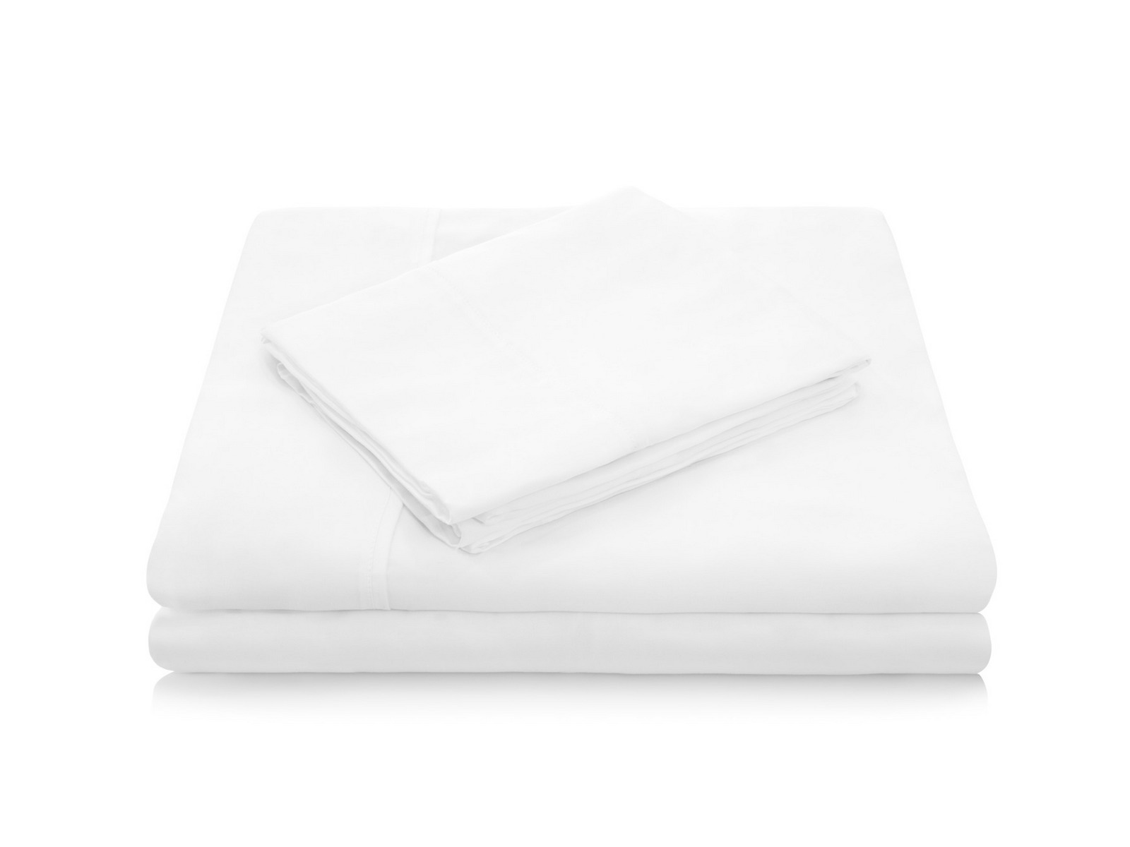 Malouf California King Woven Tencel Sheet Set | White