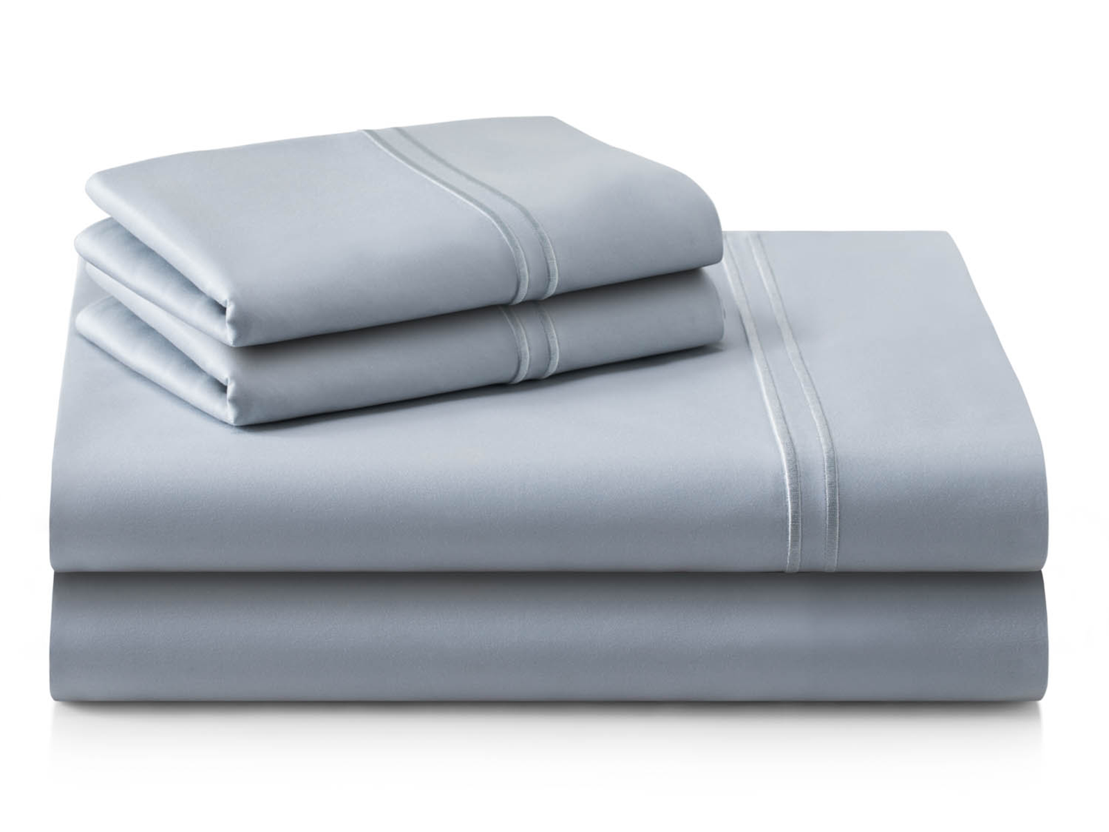 Malouf California King Supima Cotton Sheet Set | Smoke