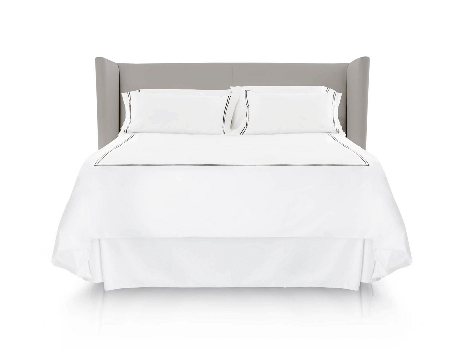 Malouf Twin Woven Bed Skirt