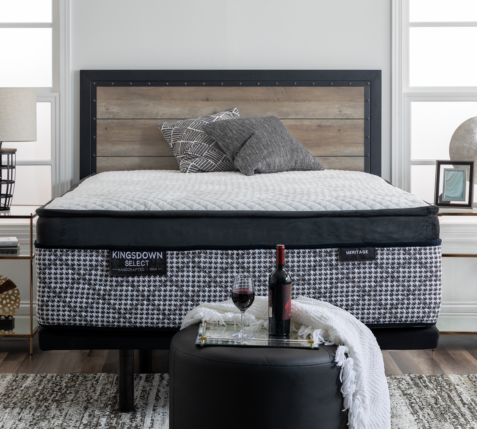 Kingsdown Select Full Mattress | Euro Top | Plush | Meritage 16.5