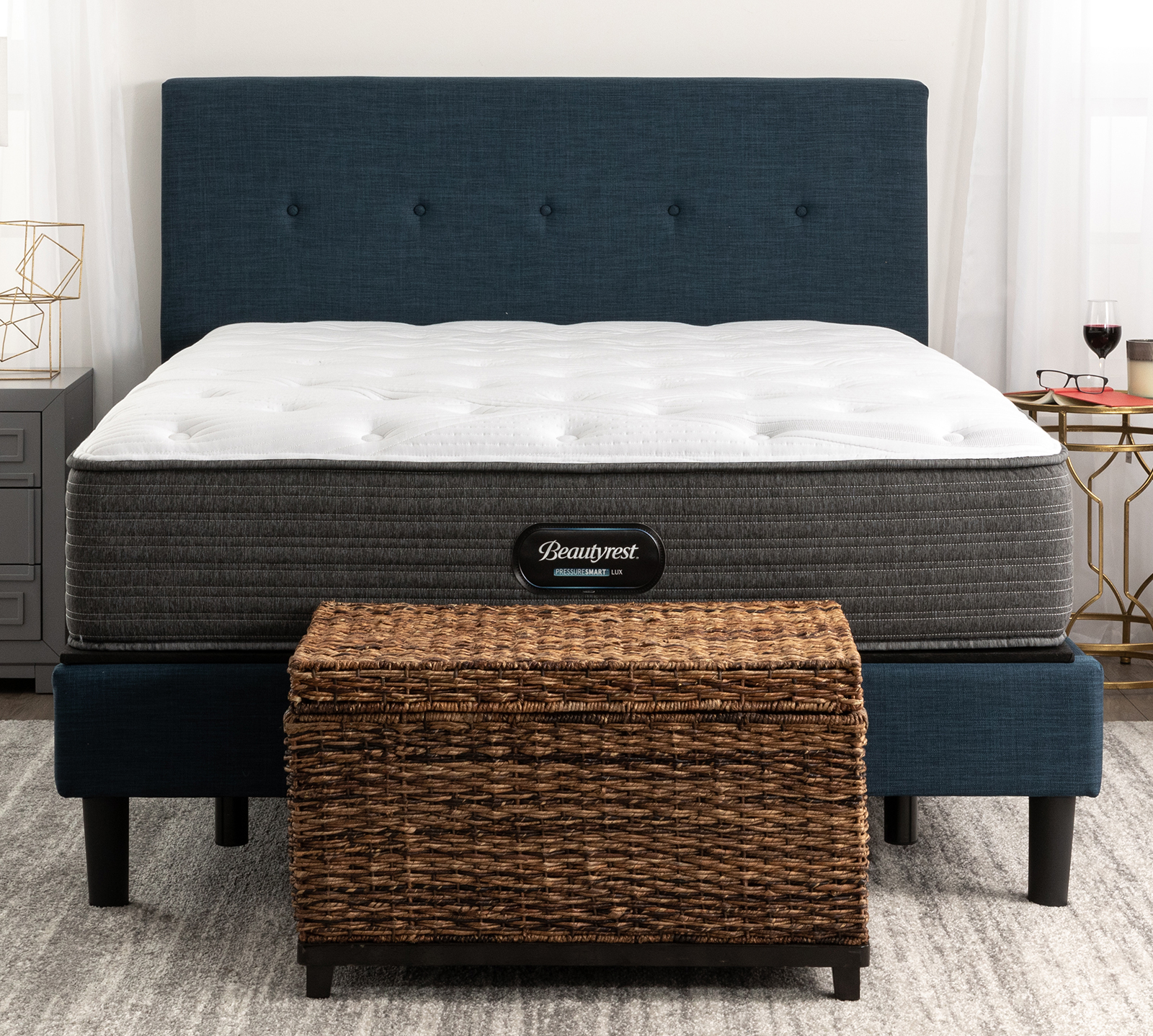 Beautyrest California King Mattress | Plush | PressureSmart Lux 13