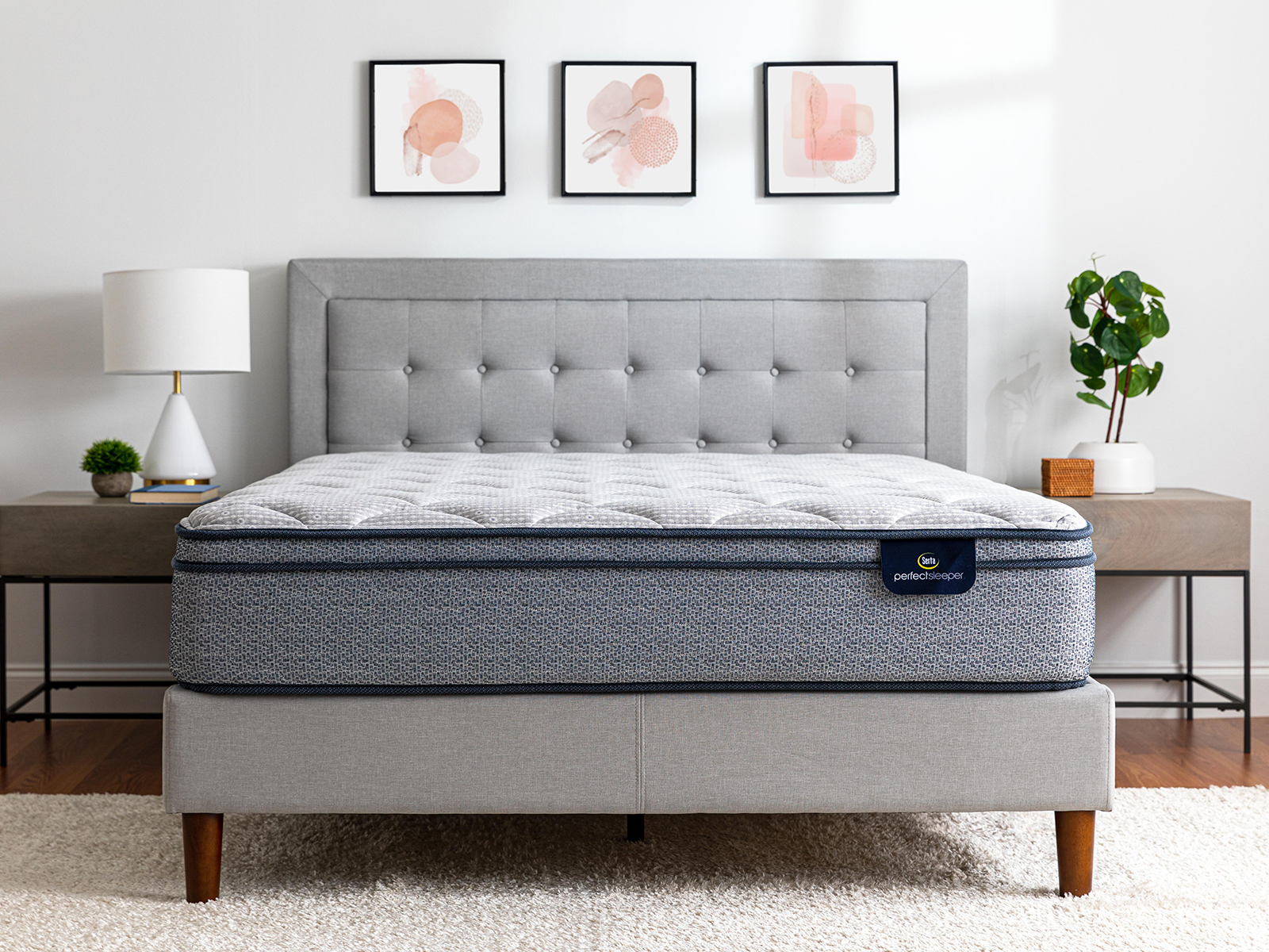 Serta Twin Mattress | Plush | Perfect Sleeper Charlotte| 10.5