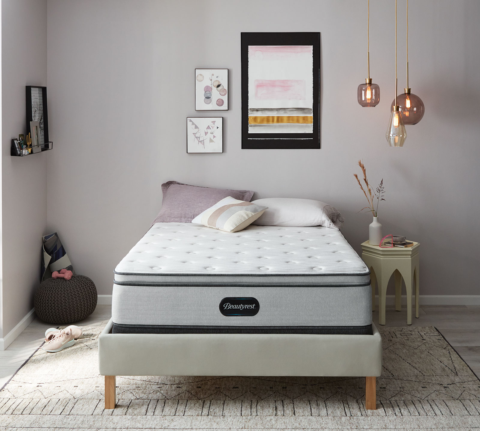 Beautyrest Queen Mattress | Plush | Pillow Top | BRS800 13.5