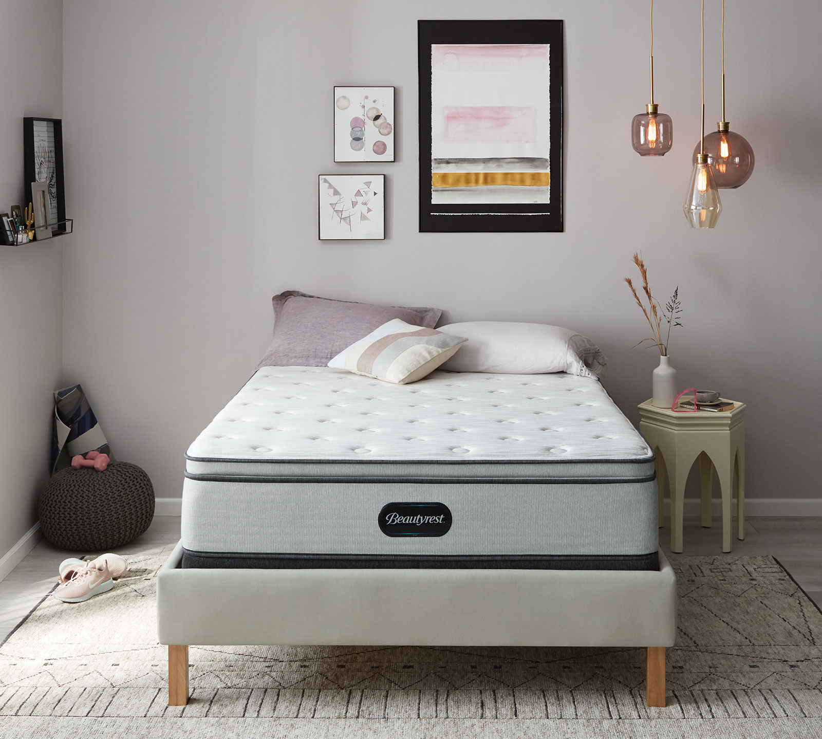 V000247338 Beautyrest California King Mattress | Medium | Pil sku V000247338