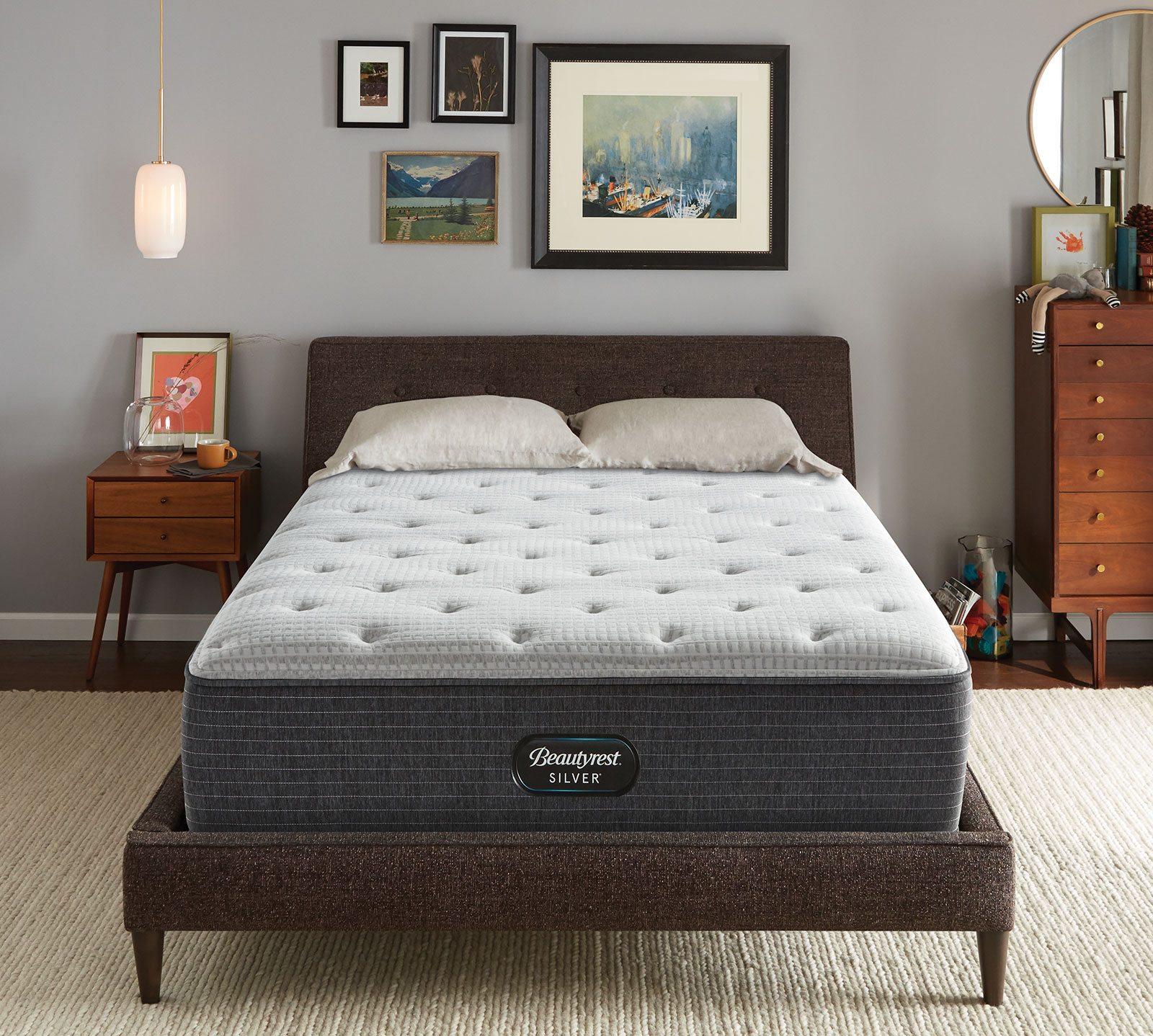 Beautyrest California King Mattress | Medium Firm | Silver BRS900-C 14.5