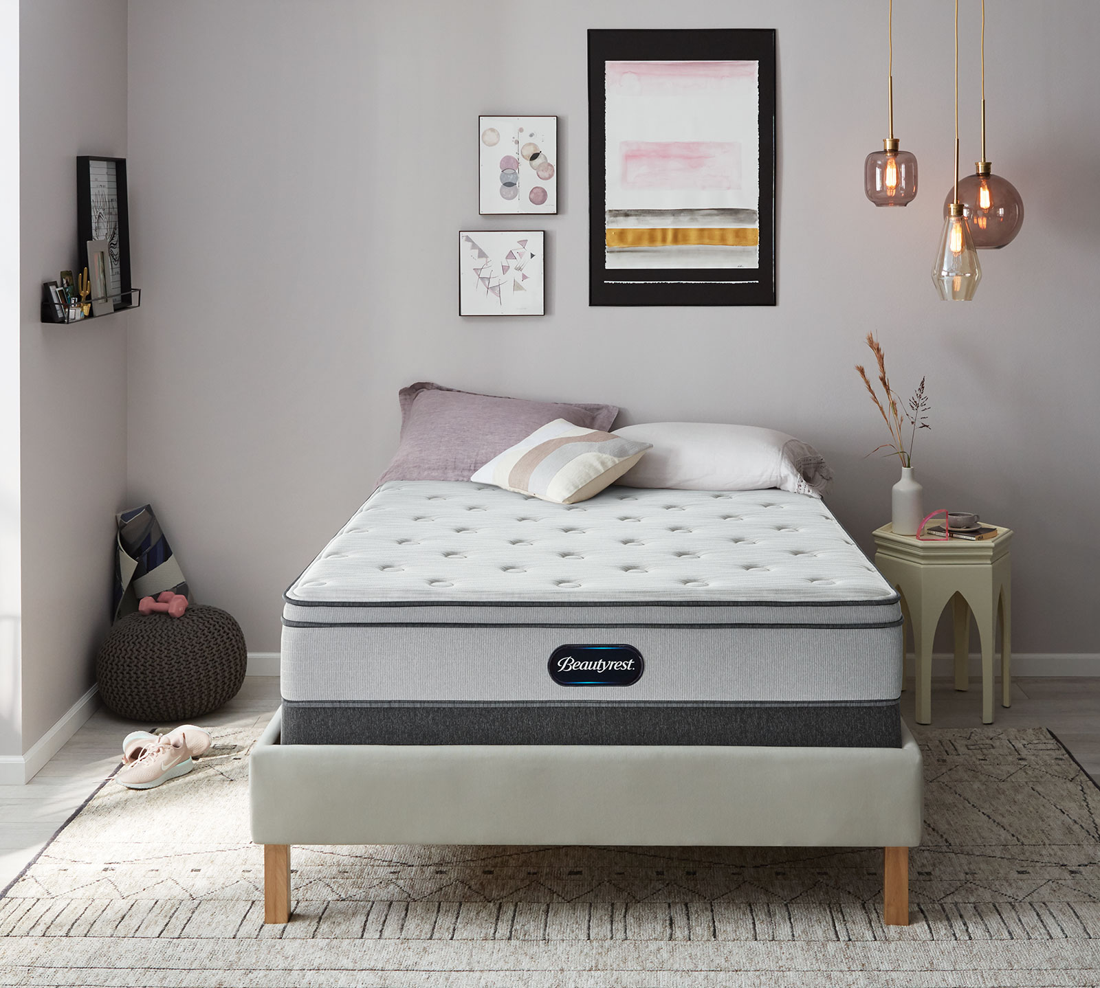 Beautyrest BR800 12" Plush Euro Top Mattress Mattress Firm
