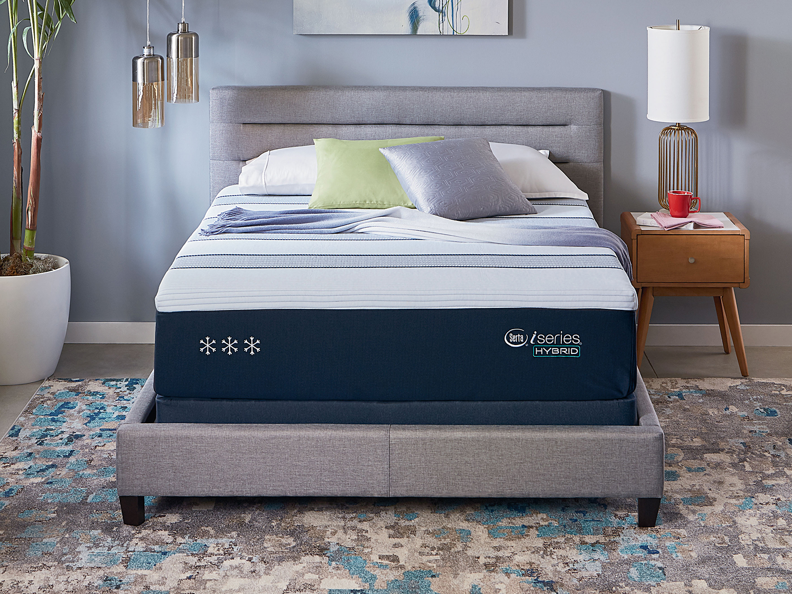 V000250667 Serta King Mattress | Hybrid | Medium Firm | iSeri sku V000250667