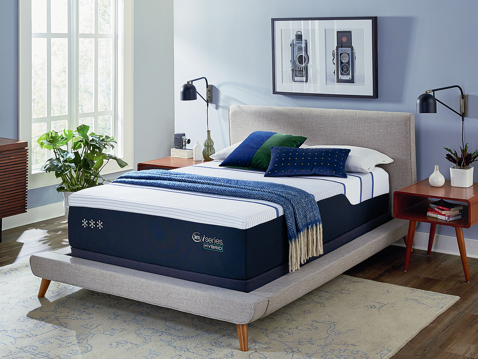 Serta Full Mattress | Hybrid | Plush | iSeries 4000 4.5