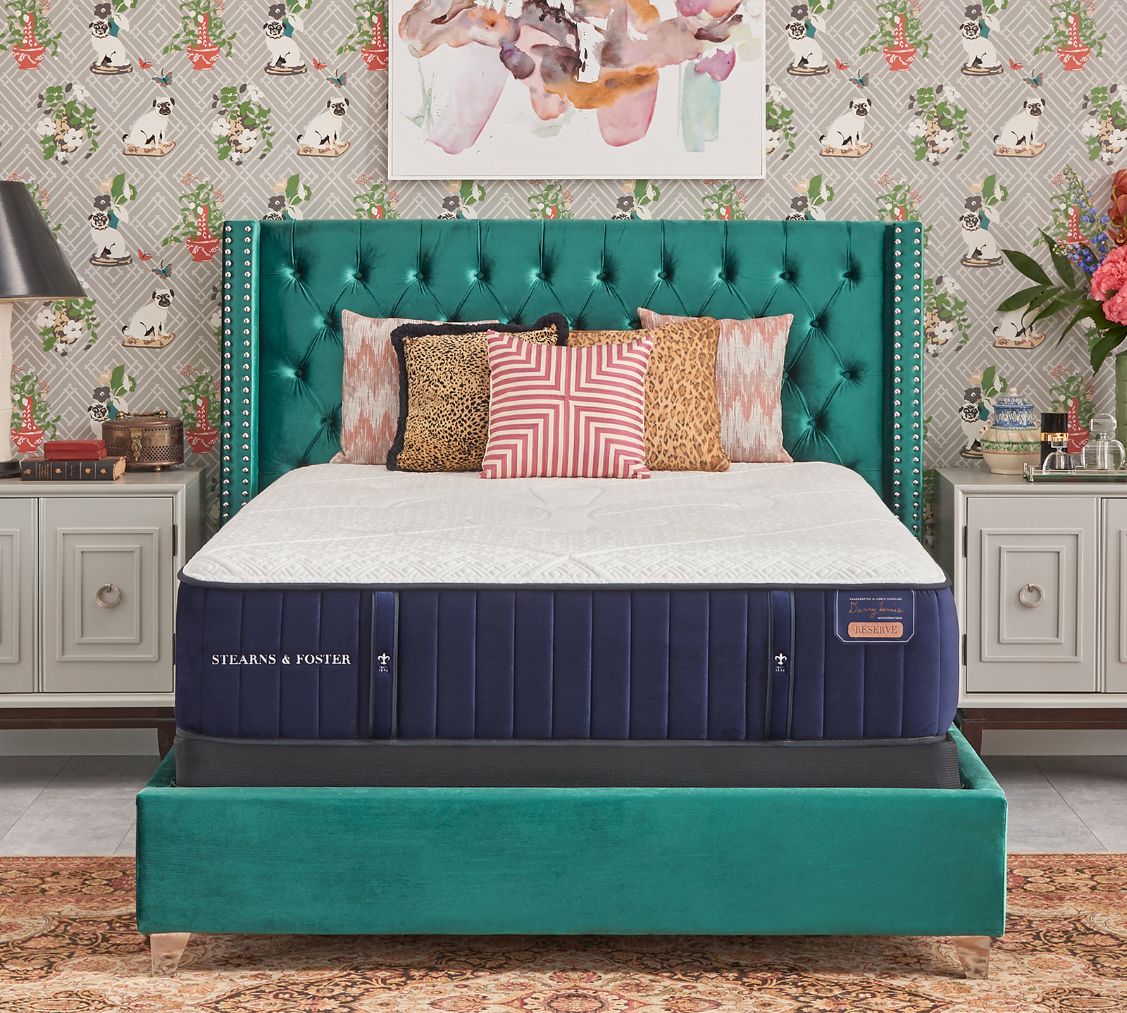 Stearns and Foster California King Mattress | Firm | Reserve Hepburn 15