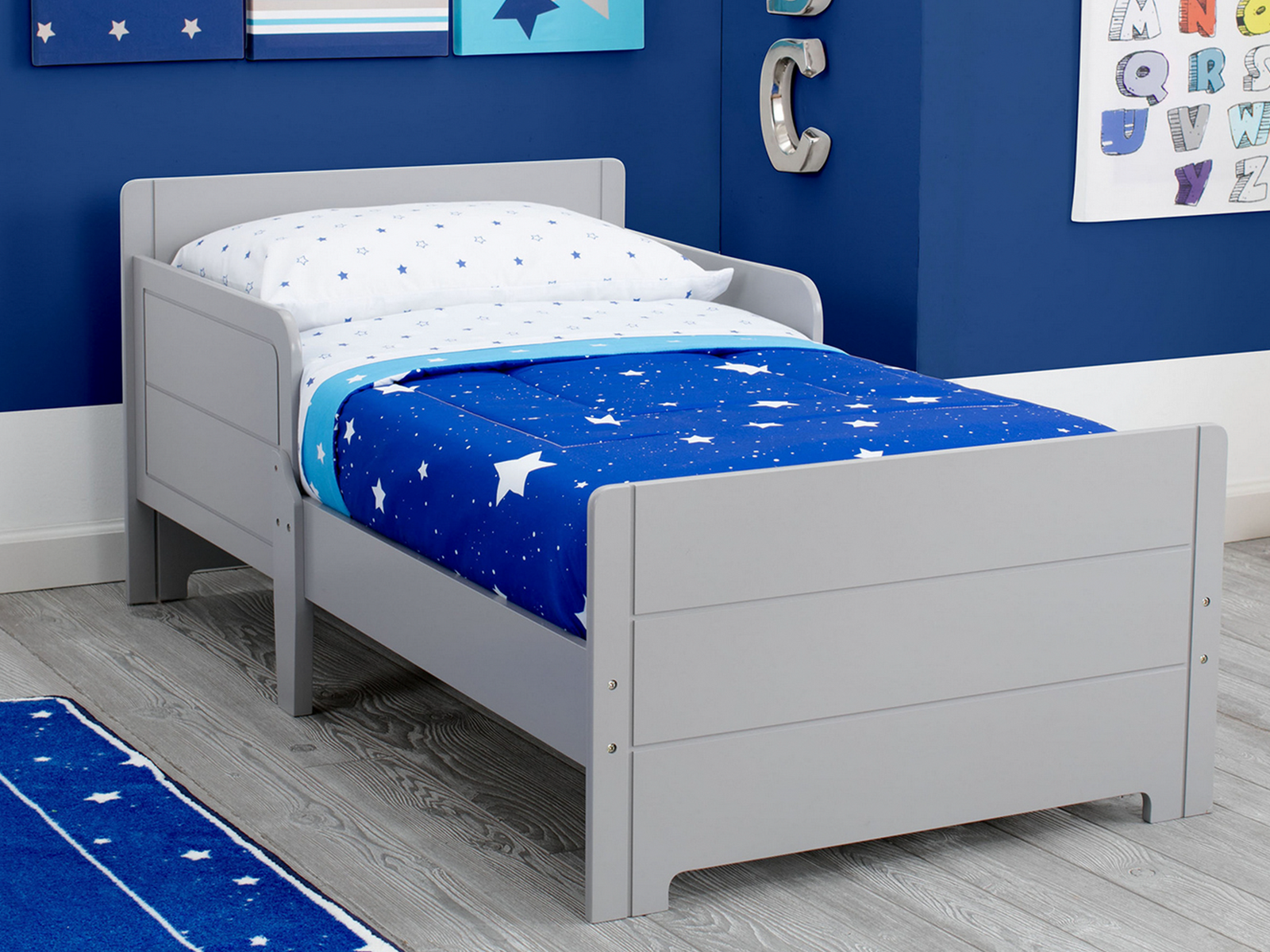 V000253521 Delta Children Toddler Bed | My Size | Wood | Grey sku V000253521