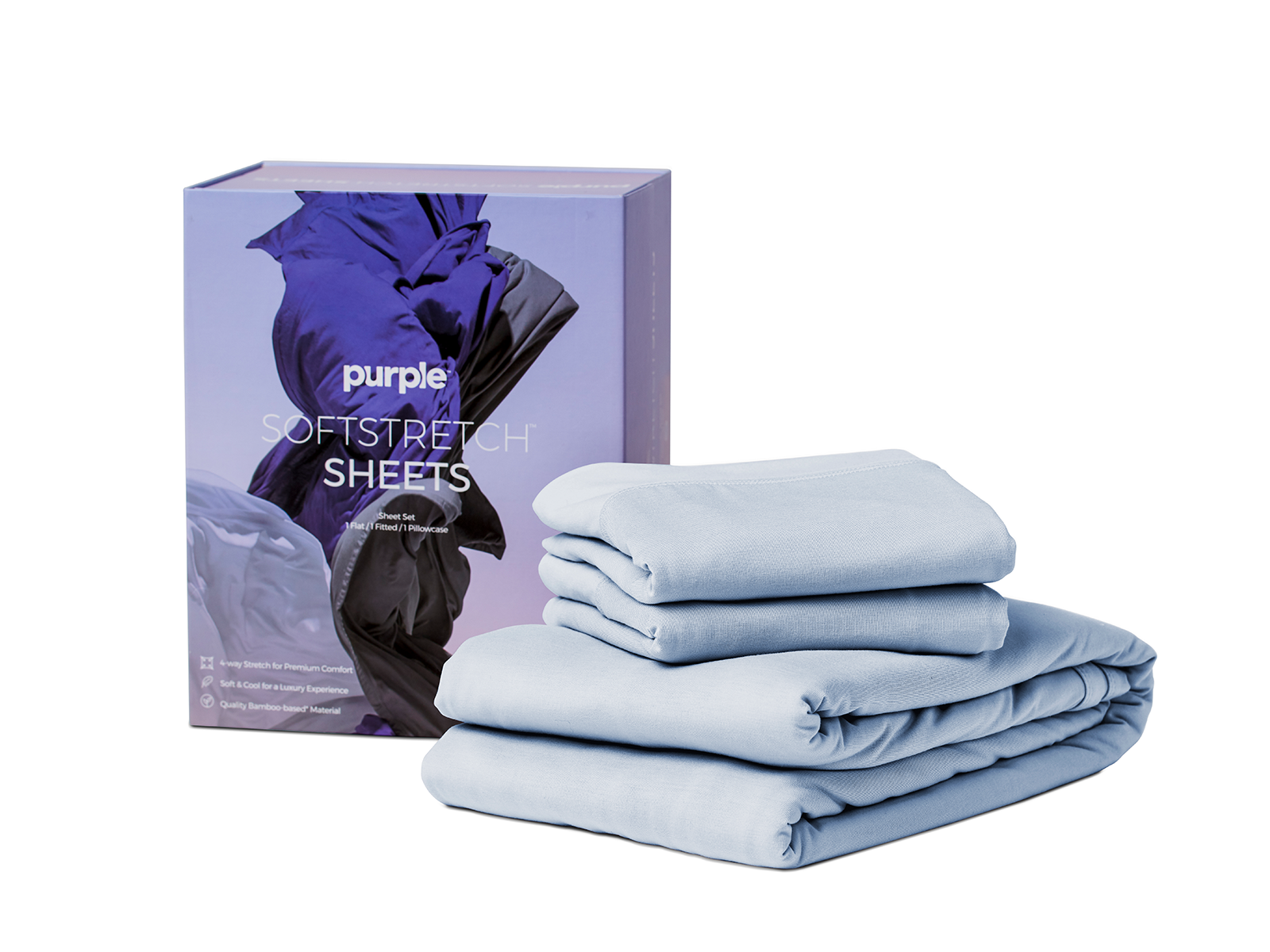 V000253826 Purple Full SoftStretch Sheet Set | Mist sku V000253826