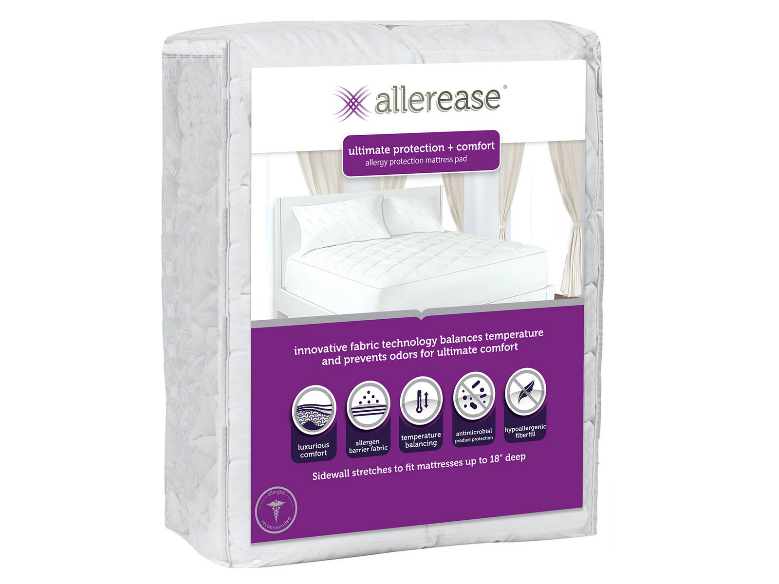 AllerEase Twin Ultimate Mattress Pad