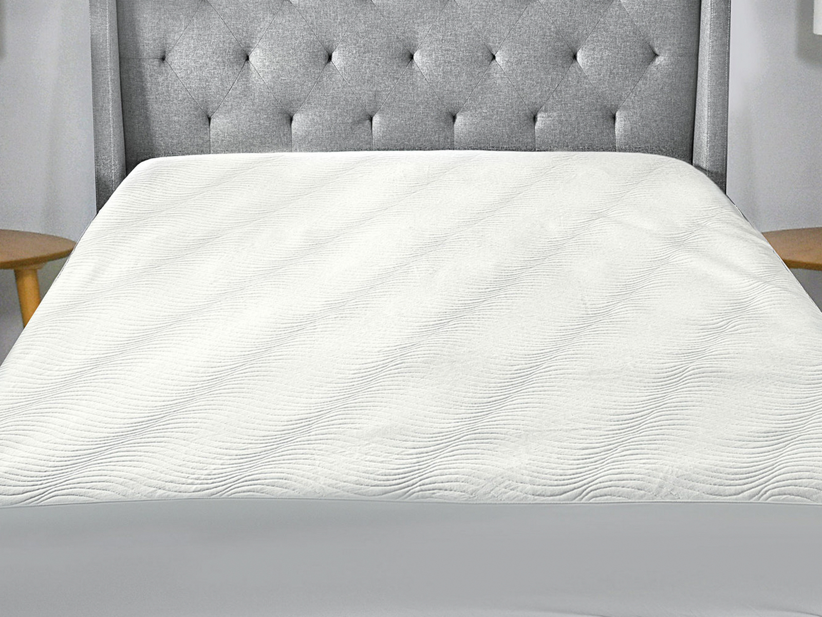 eluxury dimple knit mattress protector