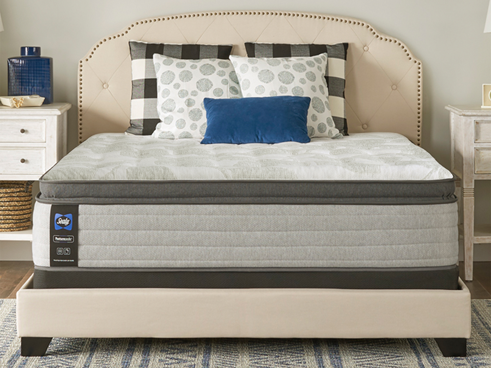 Sealy Twin Mattress | Posturepedic | Euro Pillow Top | Medium Firm | Summer Rose 14