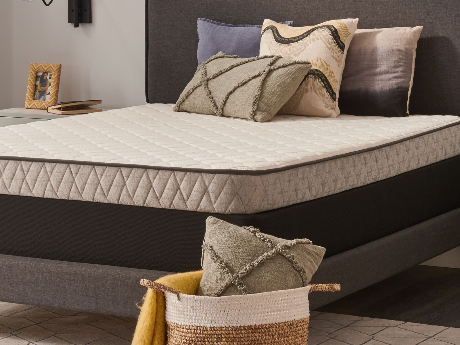 V000256876 Sealy Full Mattress | Firm | Spruce 5.5 sku V000256876