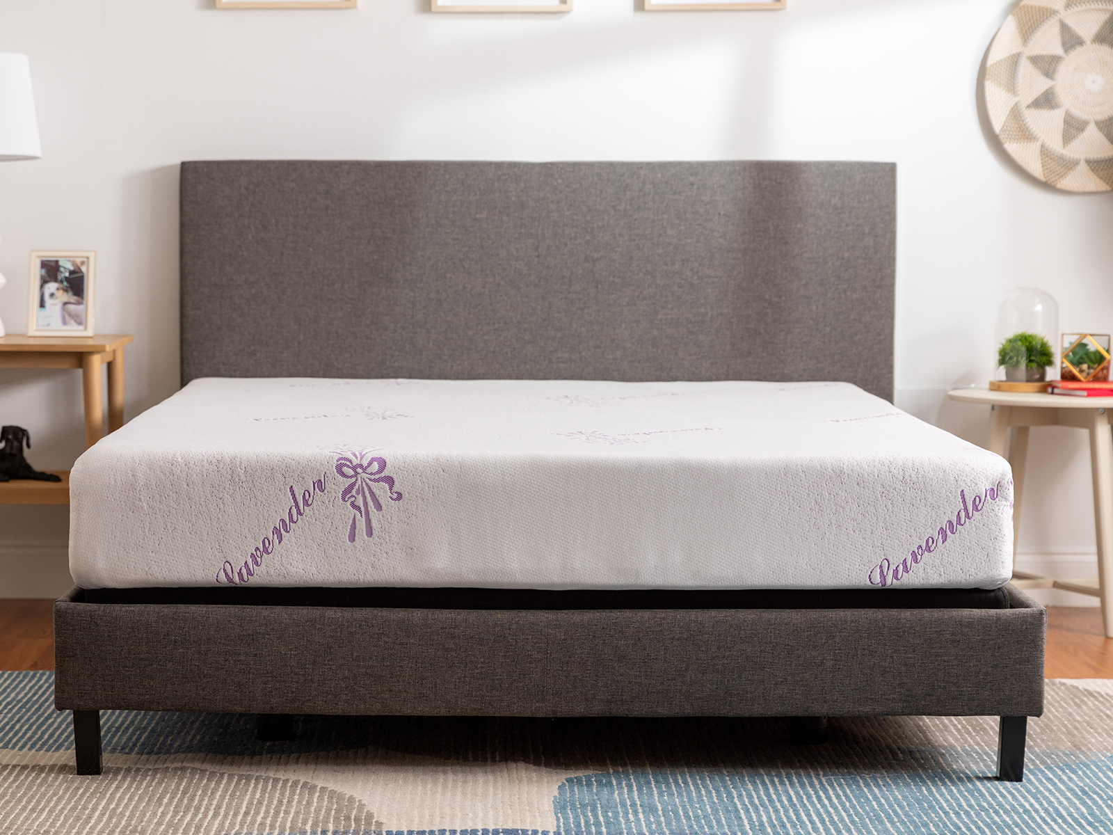 King Size 8 Inch Memory Foam Mattress Medium Firm Feel Comfort 