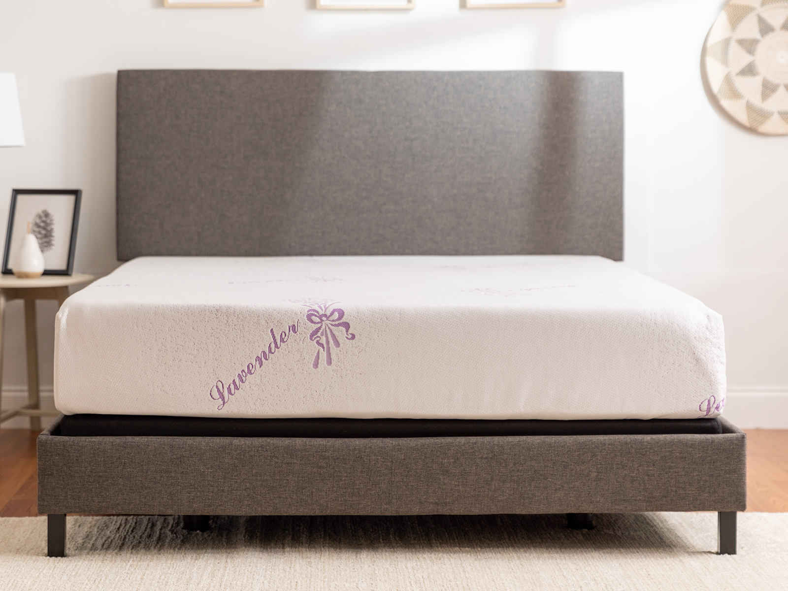 Lavender 10" Medium Plush Memory Foam Mattress