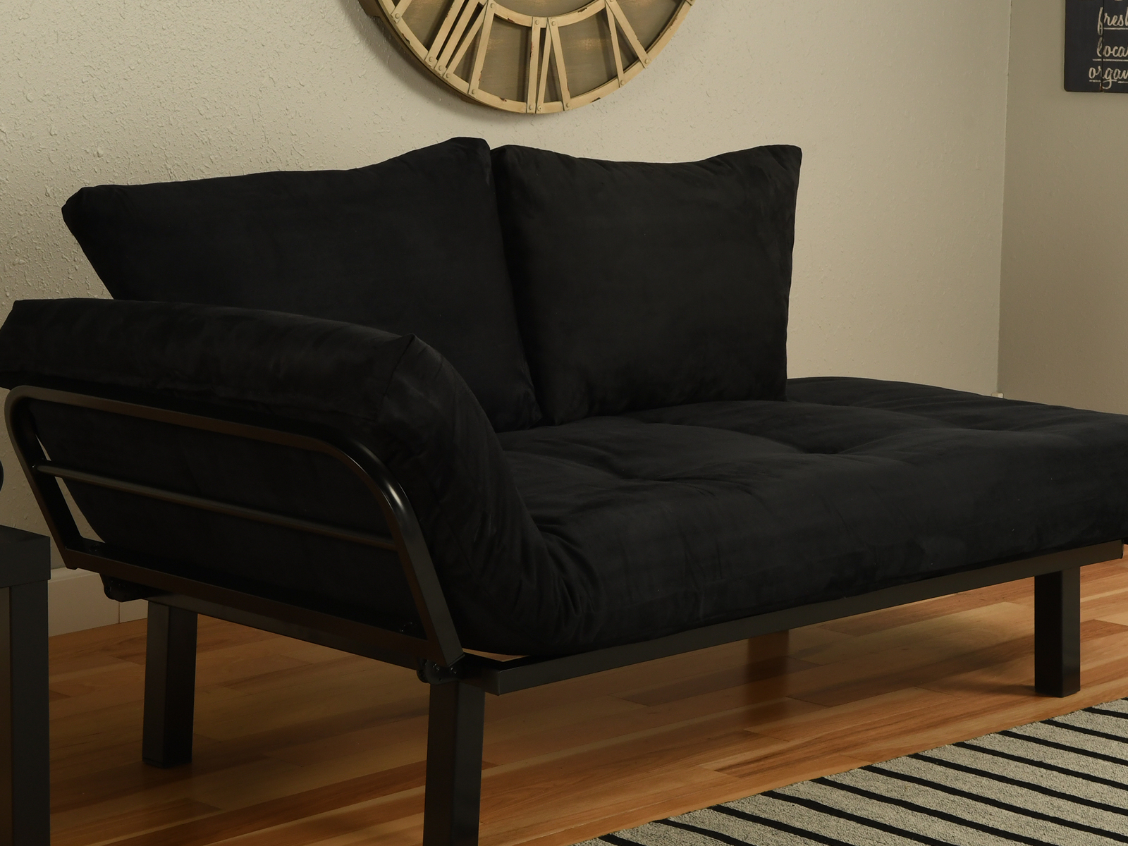 V000258008 Kodiak Futon Frame & Mattress | Suede Mattress | S sku V000258008