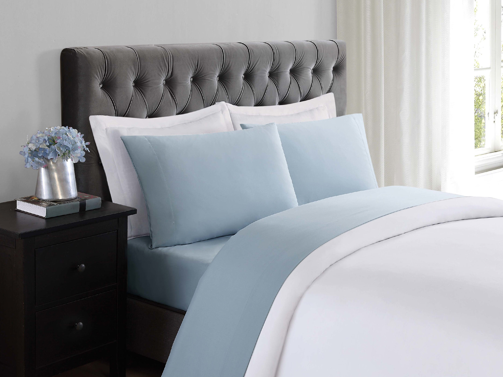 V000258226 Truly Soft King Everyday Sheet Set | Light Blue sku V000258226