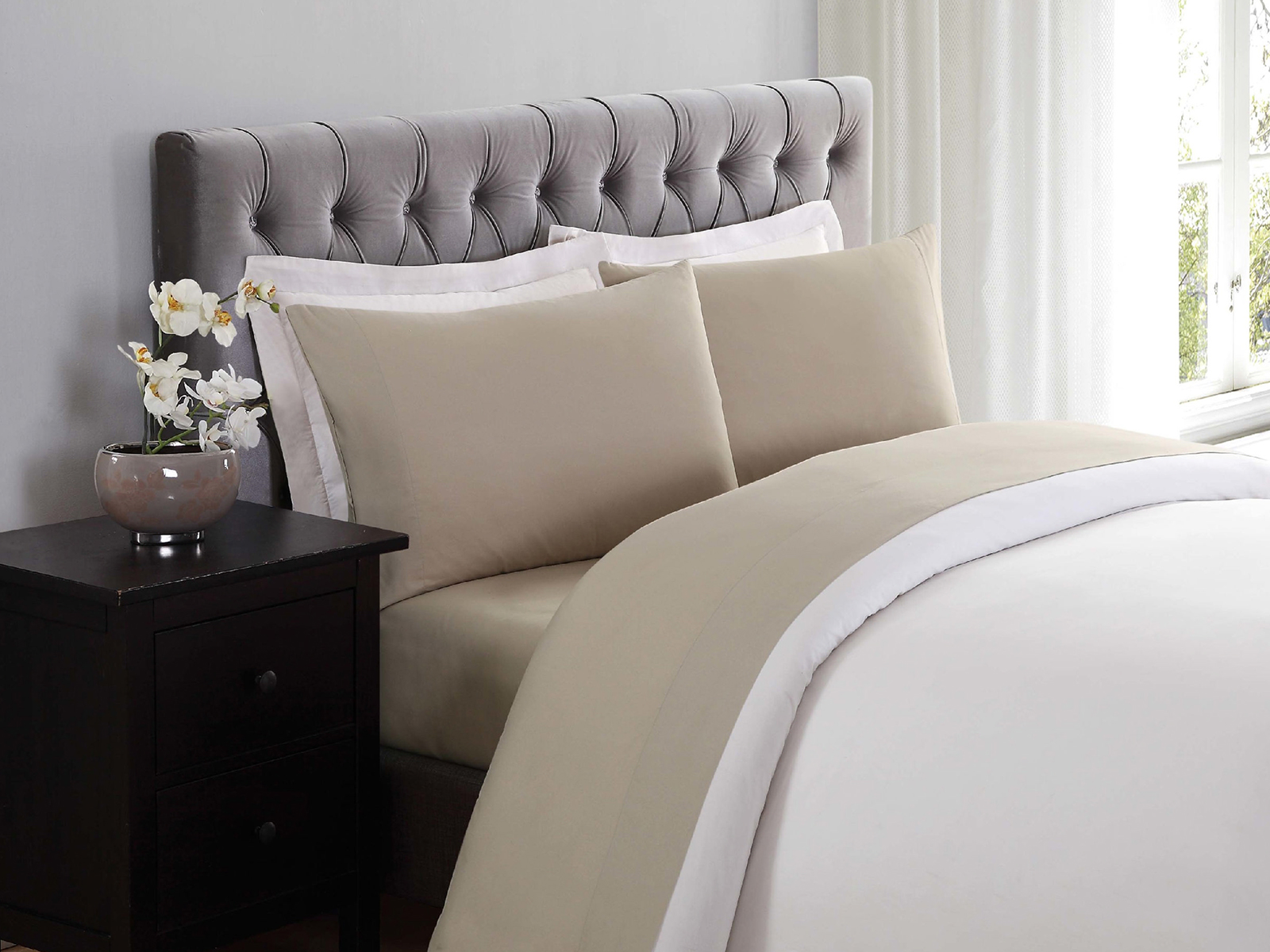 Truly Soft Queen Everyday Sheet Set | Khaki