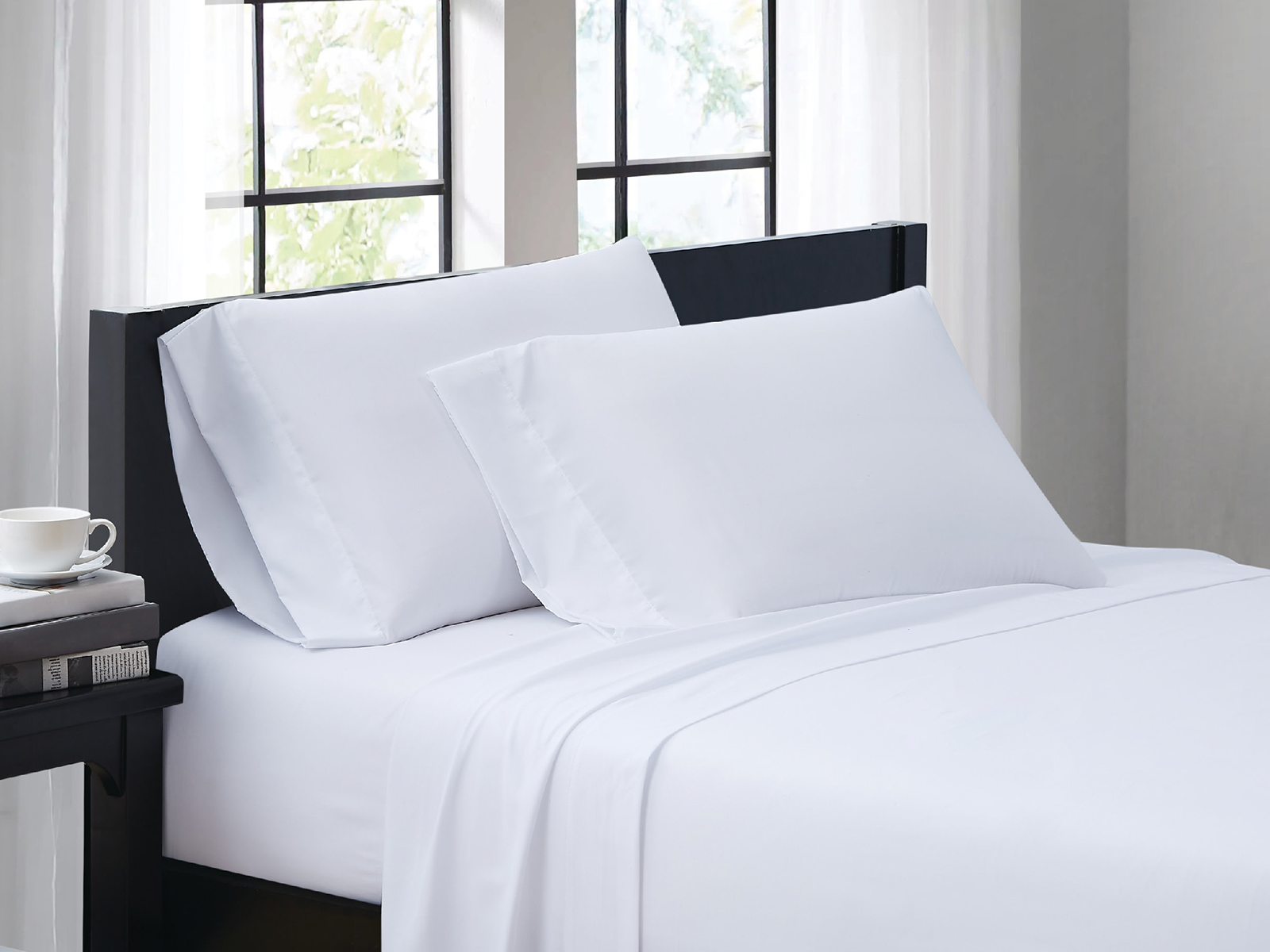Truly Soft Twin Everyday Sheet Set | White