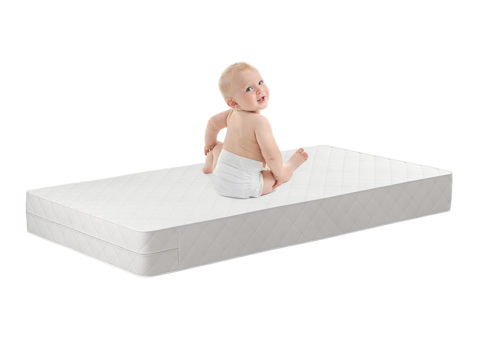 Safety 1st Precious Angel Grow with Me 2-in-1 Baby Crib/Toddler Mattress