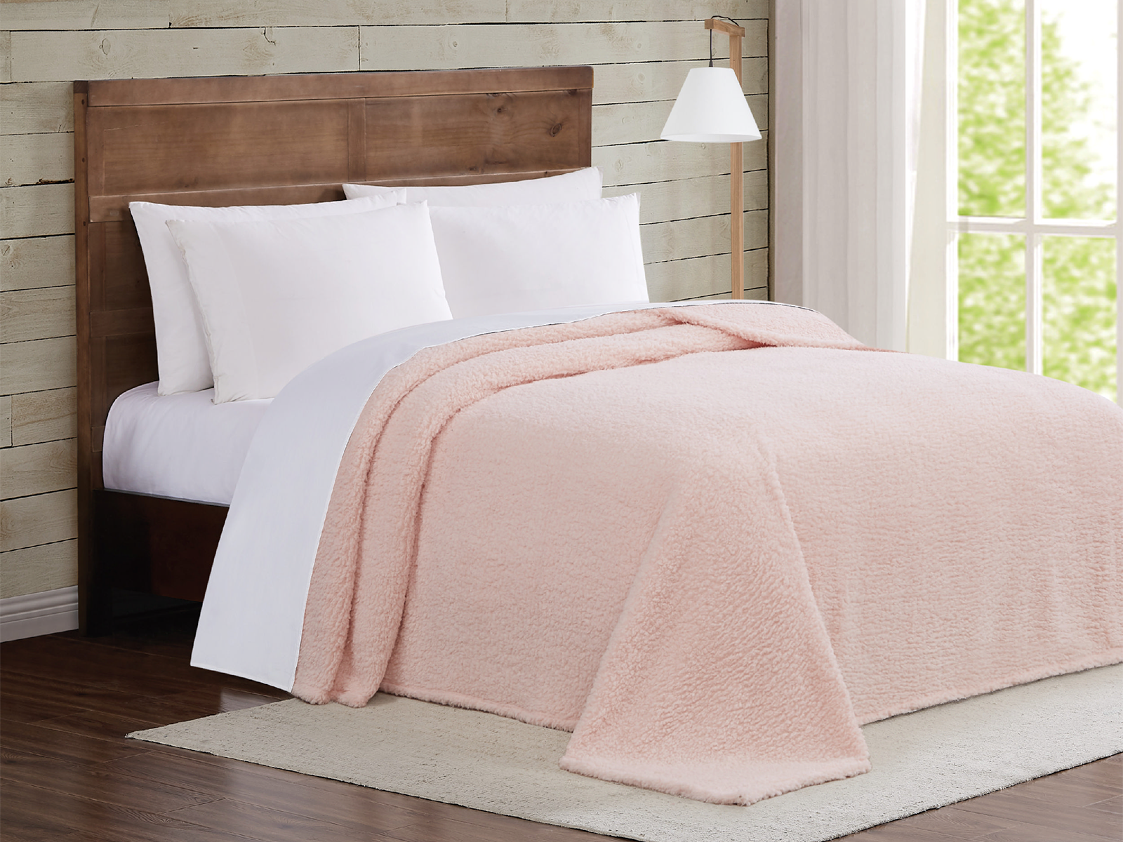 Blush blanket online king