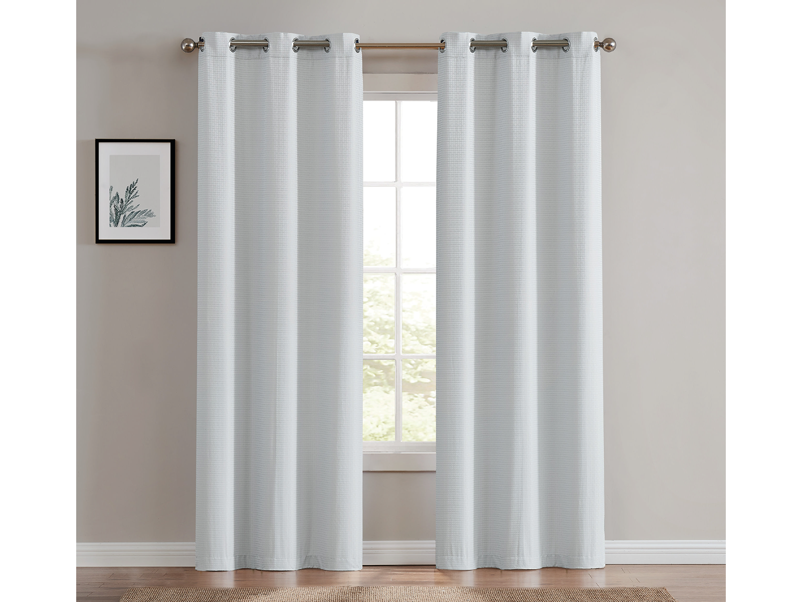 Truly Soft Blackout Window Curtain Set | Light Gray