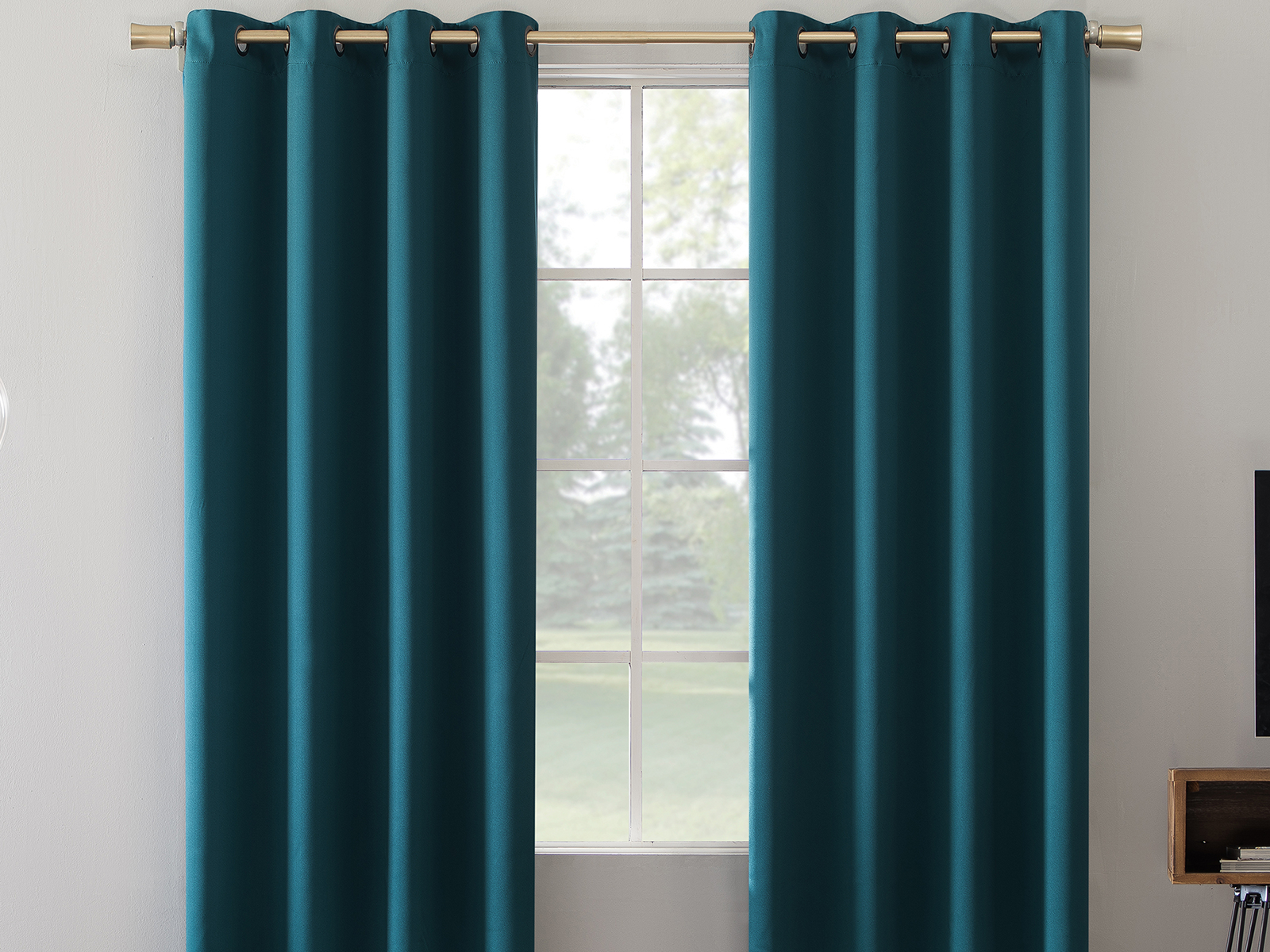 V000259778 Sun Zero Blackout Window Curtain Set | 52X63 | Osl sku V000259778