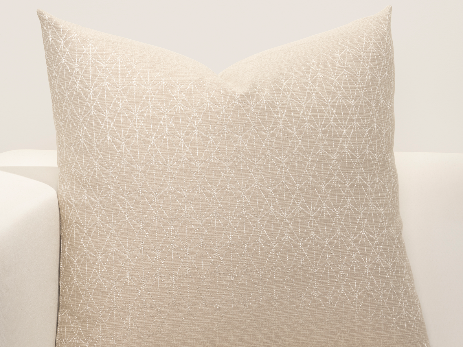 F. Scott Fitzgerald 30X30 Star Attraction Accent Throw Pillow | Ivory