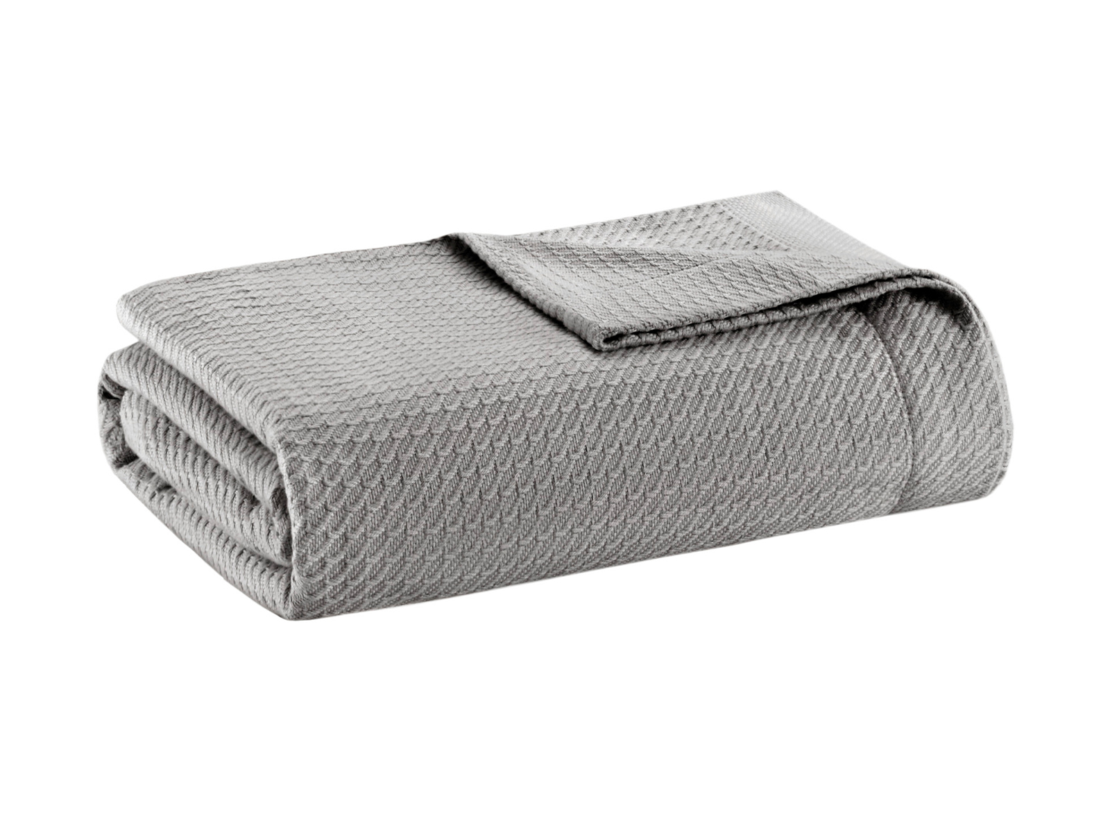 Madison Park King Egyptian Cotton Blanket | Gray