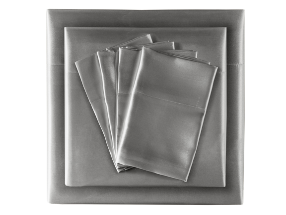 Satin Wrinkle-Free Luxurious 6-Piece Sheet Set